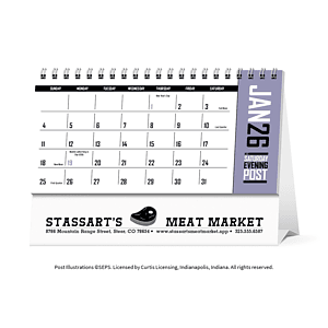 Triumph® Calendars  The Saturday Evening Post Desk Calendar