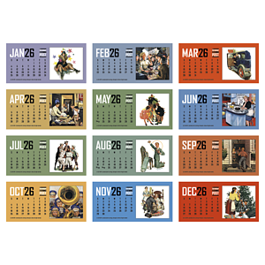 Triumph® Calendars  The Saturday Evening Post Desk Calendar