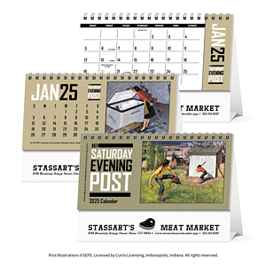 Triumph® Calendars  The Saturday Evening Post Desk Calendar