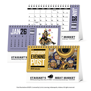 Triumph® Calendars  The Saturday Evening Post Desk Calendar