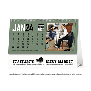 The Saturday Evening Post Desk Calendar