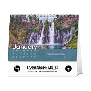 Triumph® Calendars Scenic Moments Large Desk Calendar