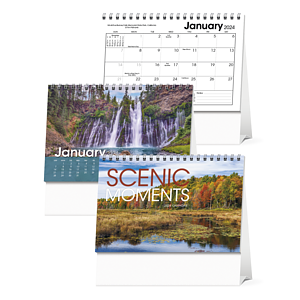 Triumph® Calendars Scenic Moments Large Desk Calendar