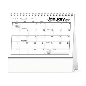 Triumph® Calendars Scenic Moments Large Desk Calendar