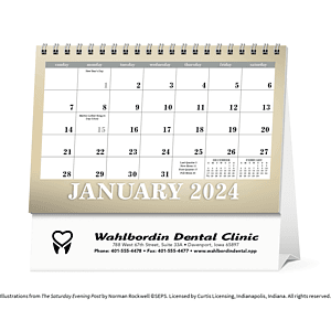 Triumph® Calendars The Saturday Evening Post Large Desk Calendar