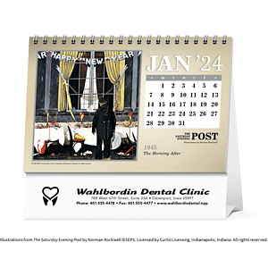 Triumph® Calendars The Saturday Evening Post Large Desk Calendar