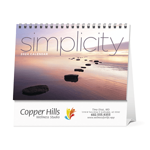 Triumph® Calendars Simplicity Large Desk Calendar
