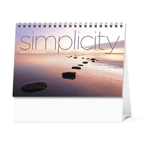 Triumph® Calendars Simplicity Large Desk Calendar