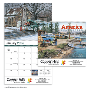 HotLine® Products America Remembered Appointment Calendar - Spiral