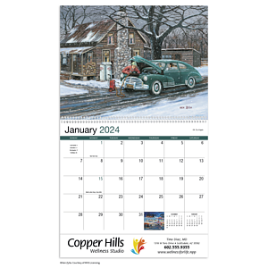 HotLine® Products America Remembered Appointment Calendar - Spiral
