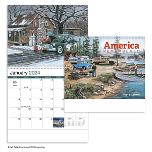 HotLine® Products America Remembered Appointment Calendar - Spiral
