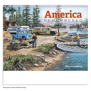 HotLine® Products America Remembered Appointment Calendar - Spiral