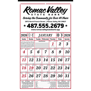 Skinner & Kennedy® 7-Sheet Almanac