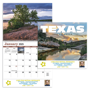 HotLine® Products Texas Appointment Calendar - Spiral
