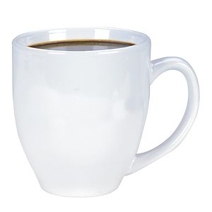 Shiny Bistro Mug - 15 oz. (white)