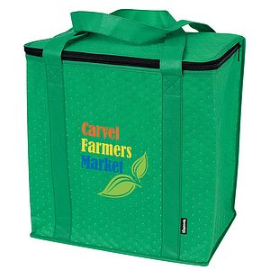 Koozie® Zippered Insulated Grocery Tote