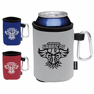 Koozie® Collapsible Can Cooler with Carabiner
