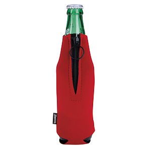 Koozie® Neoprene Zip-Up Bottle Cooler