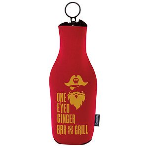 Koozie® Neoprene Zip-Up Bottle Cooler
