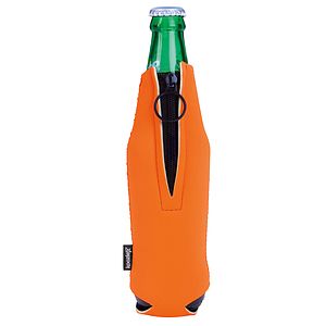 Koozie® Neoprene Zip-Up Bottle Cooler