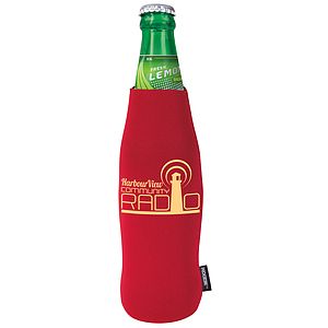 Koozie® Bottle Cooler w/ Removable Bottle Opener