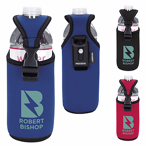 Koozie BottleCan Kooler with D-ring and Clip