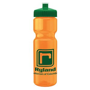 Garyline® Champ Transparent Color Bottle - 28 oz.
