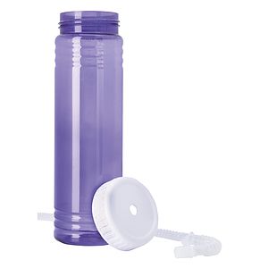 Garyline® Slim Fit Water Bottle With Straw Lid - 24 oz.