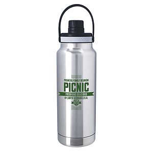 Energetic Vacuum Sport Bottle with Hanger - 33 oz.
