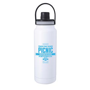 Energetic Vacuum Sport Bottle with Hanger - 33 oz.