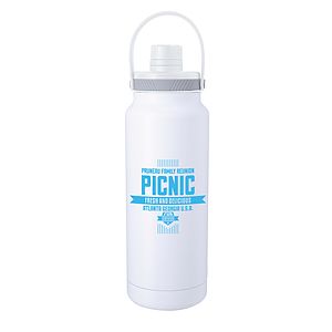 Energetic Vacuum Sport Bottle with Hanger - 33 oz.