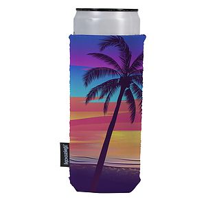 Koozie® Full-Color Collapsible Slim Neoprene Can Cooler