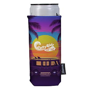 Koozie® Full-Color Collapsible Slim Neoprene Can Cooler