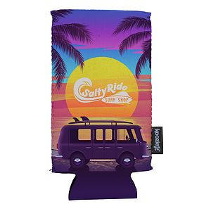 Koozie® Full-Color Collapsible Slim Neoprene Can Cooler
