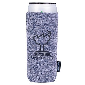 Koozie® Heather Collapsible Slim Can Cooler
