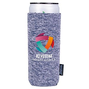 Koozie® Heather Collapsible Slim Can Cooler