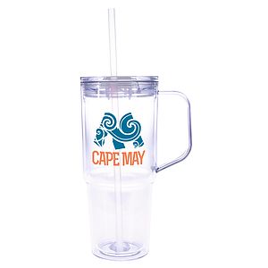 Good Value™ Clair Recycled Acrylic Travel Tumbler - 30 oz.