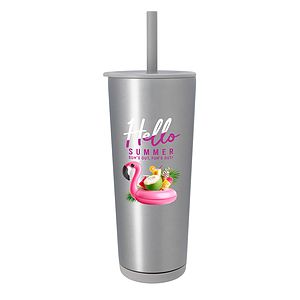 Astrid Recycled Stainless Steel Vacuum Tumbler - 24 oz.