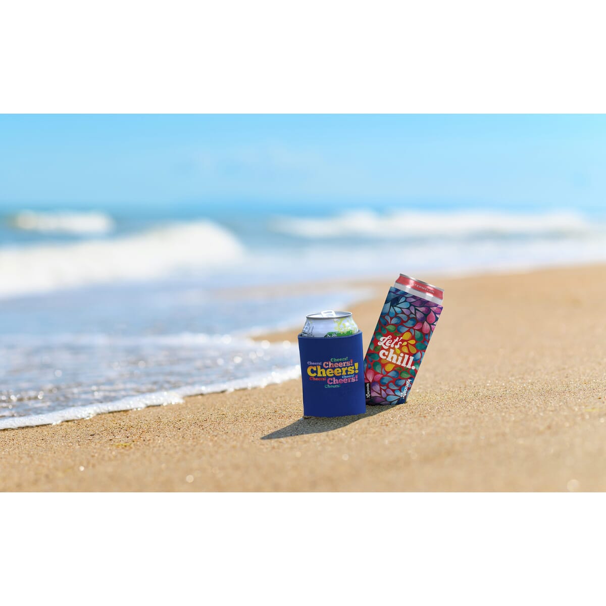 Koozie® britePix® Slim Can Cooler