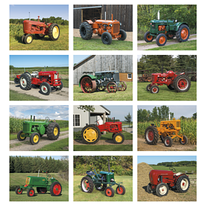 HotLine® Products Vintage Tractors Appointment Calendar - Spiral