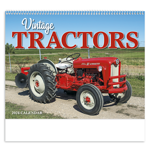 HotLine® Products Vintage Tractors Appointment Calendar - Spiral