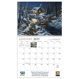 HotLine® Products Back Home Appointment Calendar - Spiral