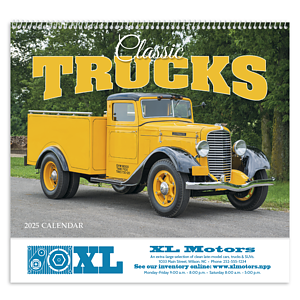 HotLine® Products Classic Trucks Appointment Calendar - Spiral