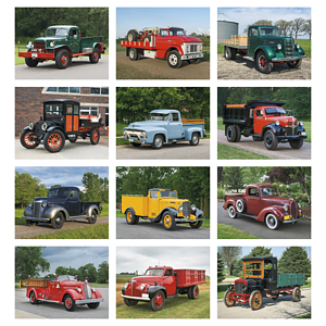 HotLine® Products Classic Trucks Appointment Calendar - Spiral