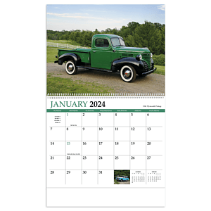 HotLine® Products Classic Trucks Appointment Calendar - Spiral