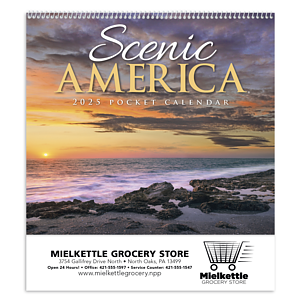 HotLine® Products Scenic America® Pocket Calendar