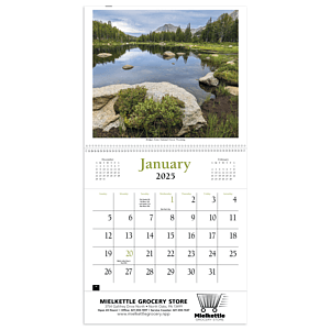 HotLine® Products Scenic America® Pocket Calendar