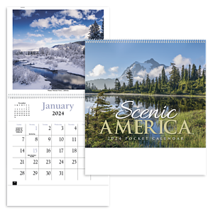 HotLine® Products Scenic America® Pocket Calendar