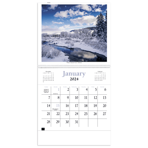 HotLine® Products Scenic America® Pocket Calendar