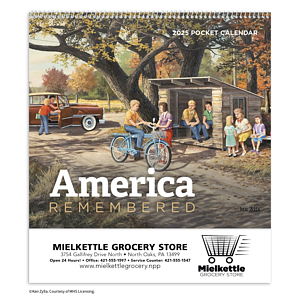 HotLine® Products America Remembered Pocket Calendar